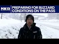 Tracking WA mountain passes during blizzard conditions