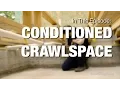 Pier Beam Foundation with a Conditioned Crawlspace