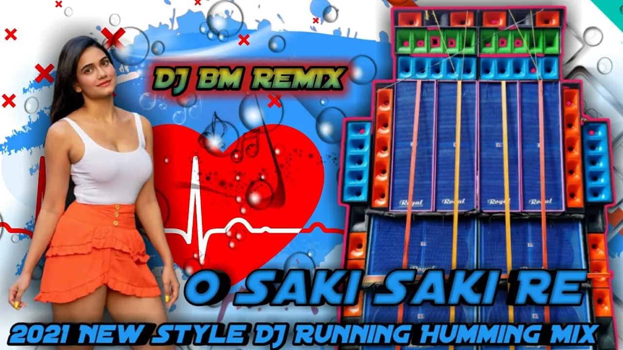 O Saki Saki Re-3D Runing Humming DJ // New Style2021 // DJ BM Remix // Dj Hard Bass Mix