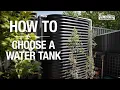 How to Choose the Right Water Tank - Bunnings Warehouse