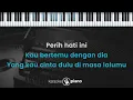 Teganya Kau - Lyodra | KARAOKE PIANO - FEMALE KEY