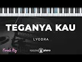 Download Lagu Teganya Kau - Lyodra | KARAOKE PIANO - FEMALE KEY