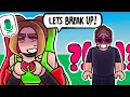 We broke up