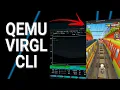 RUN QEMU from the command line with VirGL - QEMU vertical screen for ANDROID