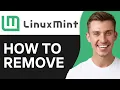 How To Remove Linux Mint Full Guide