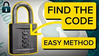 Find the Code on Combination Locks Easy Method Explained ABUS
