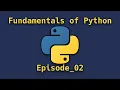 Python for Absolute Beginners Episode 2 All Things Arrays