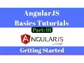 AngularJS Tutorial - Getting started