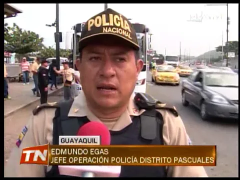 Policía ejecutó operativo para evitar robos en el sector de Pascuales