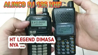 alinco dj 196 vhf handy talky review unboxing alinco dj 196 vhf 136 174 mhz