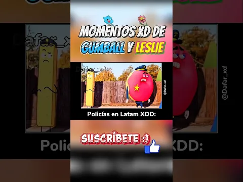 Cada uno le guarda rencor al otro🥶 // Momentos XD de Gumball y Leslie - Dafar_xd