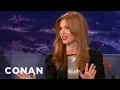 Isla Fisher Is Embarrassed To Go Out With Sacha Baron Cohen CONAN on TBS