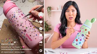 I Tested the MOST TRENDING Tiktok Crafts! **whimsymaxxing** 🎨💎