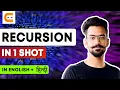Recursion In 1 Shot Learn Recursion In 2022 Complete Roadmap Of Recursion CodingNinjasIndia