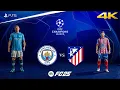 FC 25 - Man City vs. Atletico Madrid Ft. Haaland, Alvarez, | UEFA Champions League | PS5™ [4K60]