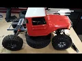 Lcg portal rig gets weighted wheels and desert lizard shocks.