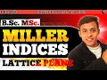 Solid state lecture-5 Miller indices of lattice plane Miller indices