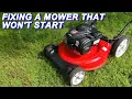 Fixing A Yard Machines Mower That Won t Start