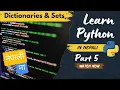 5 Mastering Python Dictionaries Sets in Nepali Data Types