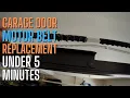 Garage Door Motor Belt Replacement - UNDER 5 Minutes