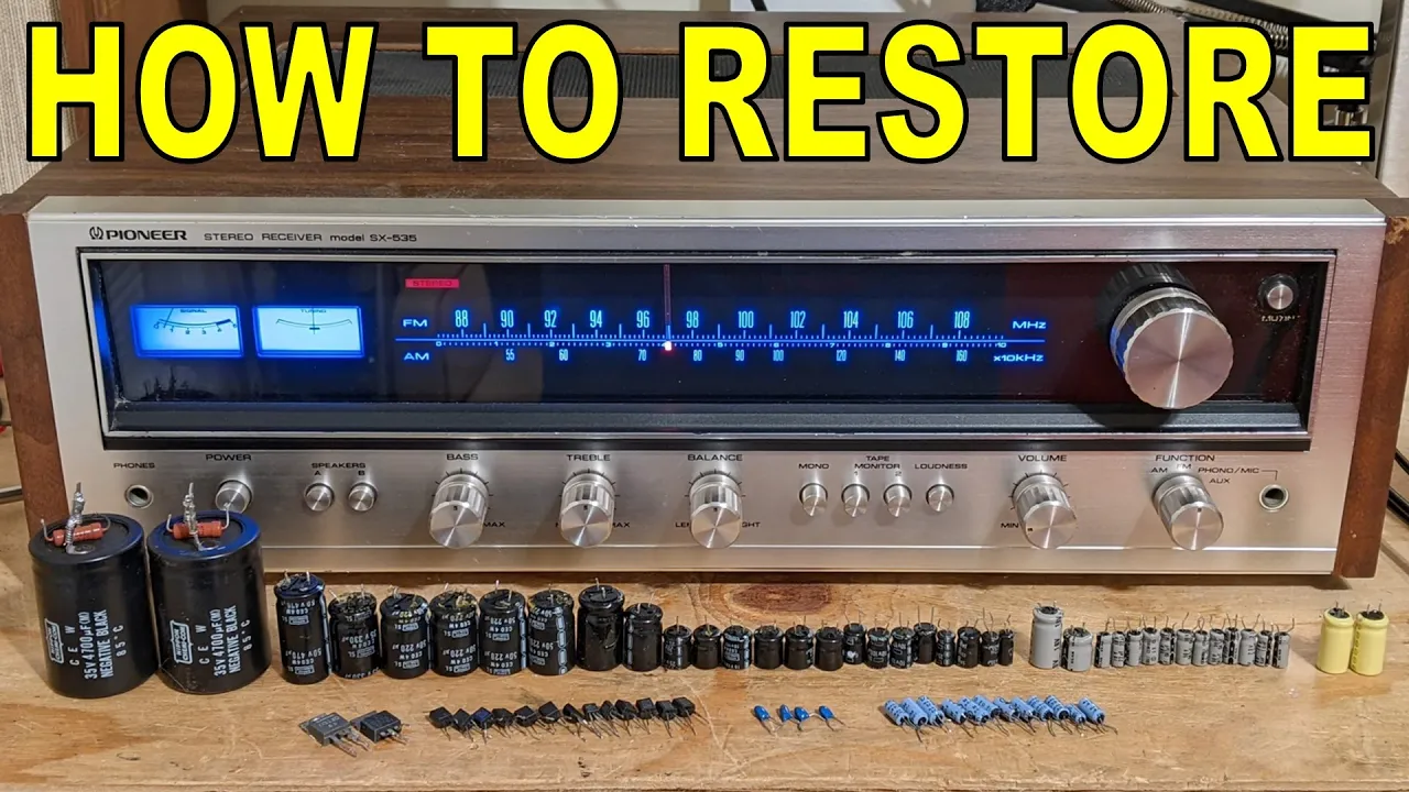 How To Restore Vintage Pioneer