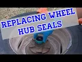 How To Replace Wheel Hub Seals on Utility Trailers 3500 LB Axles