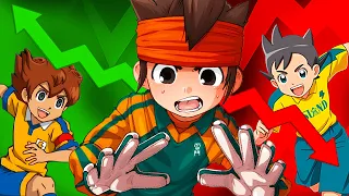 the rise and fall of inazuma eleven the complete history of every generation