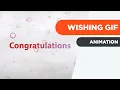 Congratulations Animation Small GIF Animation Voice Logo