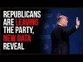 Republicans Are LEAVING The Party There Is A Political Realignment Going On In BOTH Parties