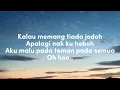 RINDU SERINDU RINDUNYA (LIRIK) - SPOON
