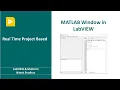 MATLAB Window in LabVIEW
