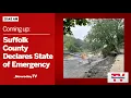 County executive Ed Romaine gives update on storm damage in Suffolk