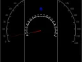 A analog speedometer in python