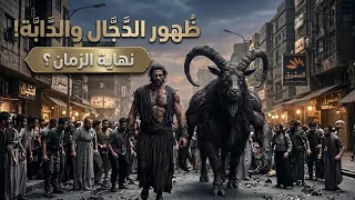 ظهور الدجال والدابة اخر الزمان 😲🔞 الجزء الأول 