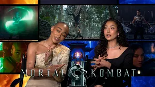 MORTAL KOMBAT II KITANA VS JADE Tati Gabrielle Adeline Rudolph Interview