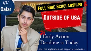 Georgetown University Qatar Application Journey Tips Freshman Insider Advice