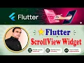 29 Flutter ScrollView Widget ScrollView Widget in Flutter