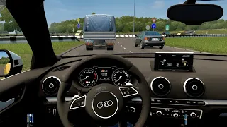 City Car Driving - Audi S3 8V Limousine | Country Drive