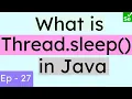 What is Thread sleep in Java Types of Waits - Part 3 Selenium Ninja