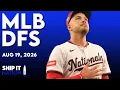 MLB DFS Process DraftKings FanDuel Picks Plays Slate Breakdown Wednesday 26