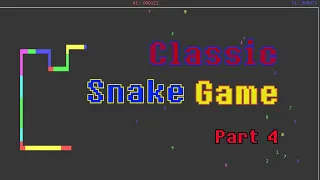 Classic Snake Game - Part 4 Beginner Python Tutorial on Linux