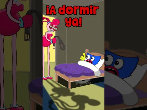 ¡Huggy Wuggy VS El Robot Aspirador: El Monstruo debajo de la cama! 🤖👹 #huggywuggy