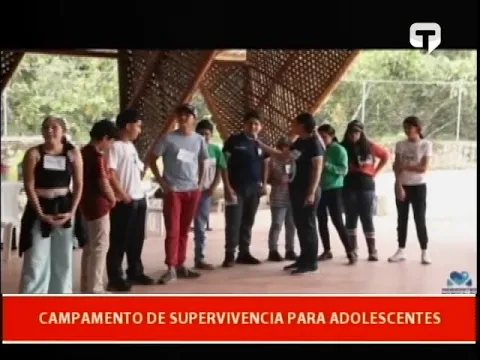 Campamento de supervivencia para adolescentes