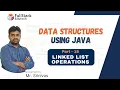 Data Structures Algorithms Linked List Operations DSA By Srinivas Part - 18
