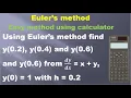 MA25C09 MA3251 Numerical Solution of ODE Euler s Method in Tamil Problem based on Euler s Method