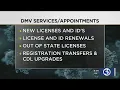 Select DMV services resume today