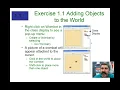 Greenfoot lesson 1 Part 1