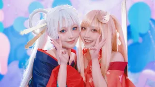 【歌って踊ってみた】超かぐや姫!に沼ったオタクが本気で『ワールドイズマイン CPK!Remix 歌って踊ってみた🐰🌕☆*:.。. 【コスプレ注意】【オリジナル振り付け】