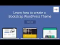Setting up Bootstrap in WordPress Development with Bootstrap v4 Tutorial 03