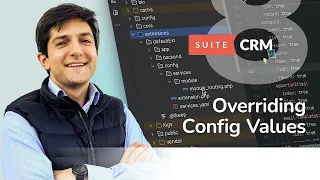 SuiteCRM 8 Overriding Config Values